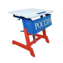 Стол ученический одноместный "Патриот-1п" на газовом лифте (р.гр. № 3-7 и наклоном столешницы ) - «globural.ru» - Брянск