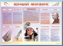 Стенд-уголок "Юный физик" - «globural.ru» - Брянск