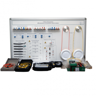 Набор для изучения связи по оптическим каналам «Волоконно-оптическая линия связи» - «globural.ru» - Брянск