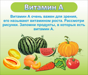 Стенд "Витамин А" - «globural.ru» - Брянск