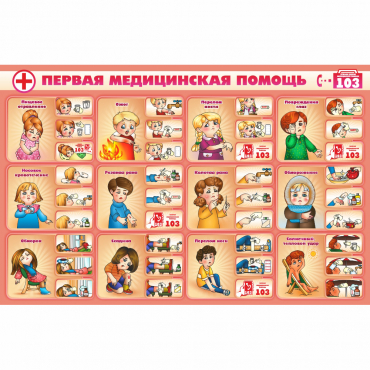 Стенд "Первая помощь" - «globural.ru» - Брянск