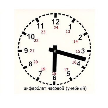 Часовой циферблат раздаточный - «globural.ru» - Брянск